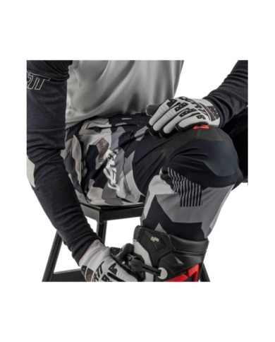 Leatt Pant Moto 4.5 HydraDri Forge black-grey-camo