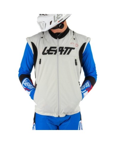 Leatt Giacca Moto 4.5 Lite grigio-nero-rosso