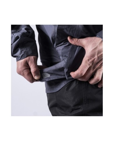 Leatt Adventure Jacket RainCover ADV V26 grau-weiss