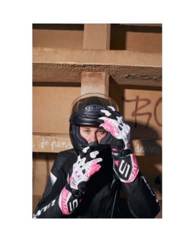 Five Gloves Gants Woman RFX1 Evo blanc-pink