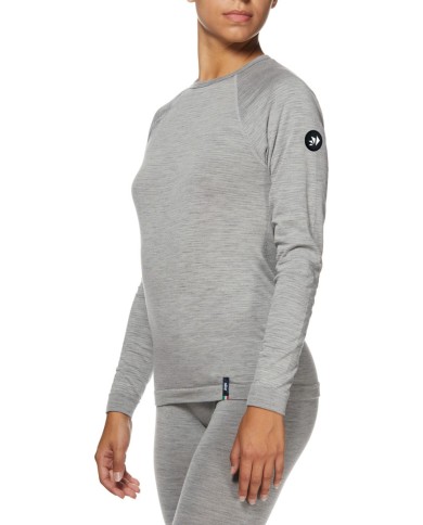 SIXS Funktions TShirt TS2 Merino gris S