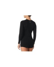 SIXS Langarm Funktionsshirt TS2 All Black XS