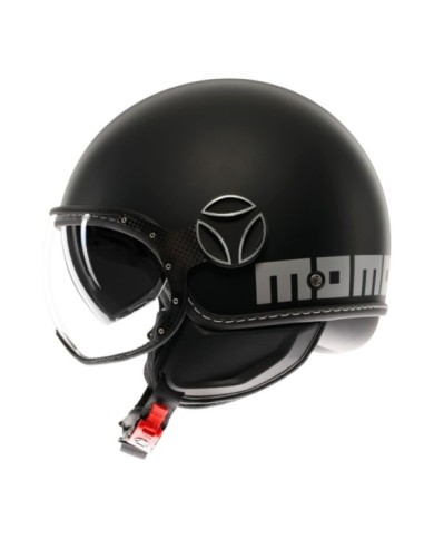 MOMODESIGN Jethelm FGTR Evo Matt noir-argent