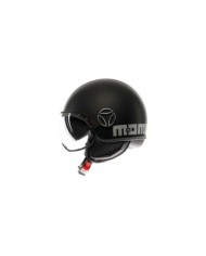 MOMODESIGN Casco jet FGTR Evo Matt nero-argento