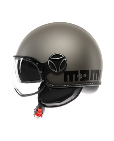 MOMODESIGN Jethelm FGTR Evo Matt grau-schwarz