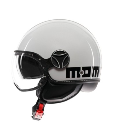 MOMODESIGN Casco jet FGTR Evo bianco-nero