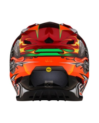 Troy Lee Designs SE4 Polyacrylite Helmet - Carb schwarz