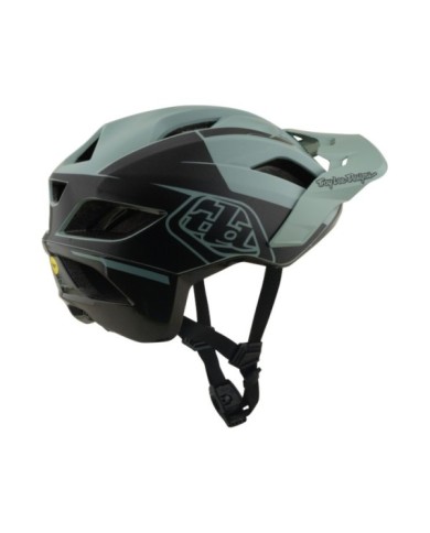 Troy Lee Designs Flowline Se Helmet W Mips - Hydro green-dark gray XS
