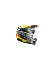 Troy Lee Designs Casco D4 Carbon W Mips - Lined Up nero