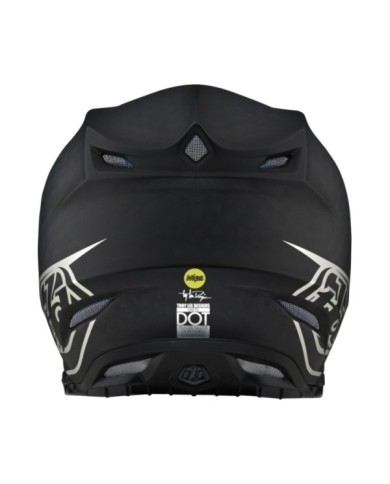 Troy Lee Designs Casco SE5 ECE Carbon Mips - Stealth nero-argento