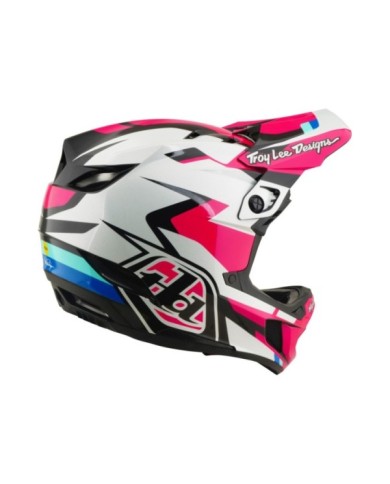 Troy Lee Designs D4 Polyacrylite Helm W Mips – Roamer pink