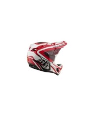 Troy Lee Designs D4 Polyacrylite Helmet W Mips - The Line dark gray-white