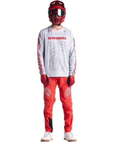 Troy Lee Designs Sprint Jersey - SRAM grau-rot