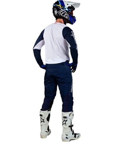 Troy Lee Designs GP PRO Jersey - Boltz bianco-blu navy