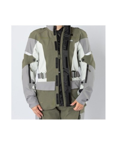 giacca laminata iXS iXS Venture-STX 1.0 WMS grigio chiaro-oliva
