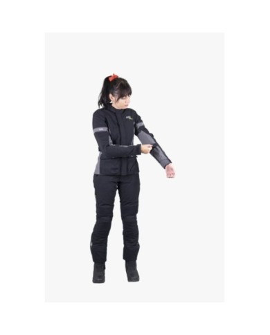 iXS Tour Damen Jacke Laminat-ST-Plus schwarz-grau