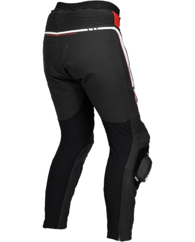 mute iXS Sport LD RS-700 2 pezzi nero-rosso-bianco