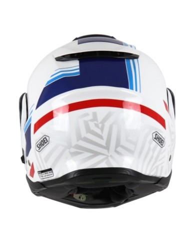 SHOEI Casco apribile Neotec II Separator TC-10 bianco-blu-rosso