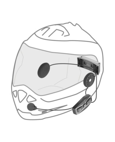 Interphone OREILLETTE BLUETOOTH UCOM4 TWIN PACK