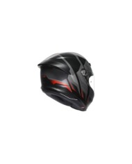 AGV Integralhelm K6 S Karve matt schwarz-grau-rot