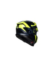 AGV Casco integrale K7 Glimpse nero-giallo