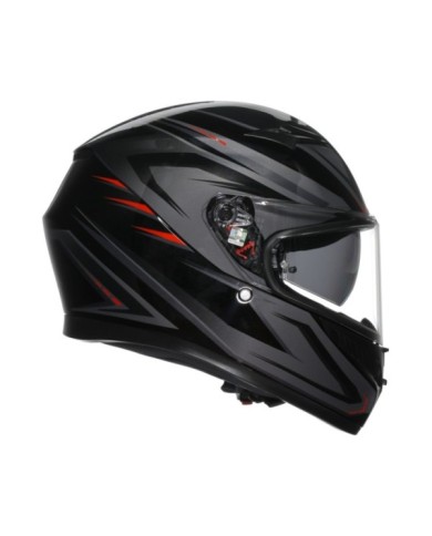 AGV Integralhelm K3 Syth schwarz-rot