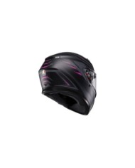 AGV Casco integrale K3 Syth nero opaco grigio rosa
