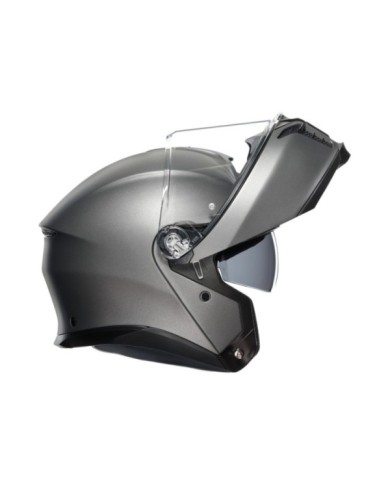 AGV Casque modulable Tourmodular Solid Uni mat gris