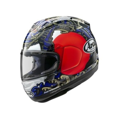 ARAI RX-7V EVO SAMURAI Helmet - Multicolor