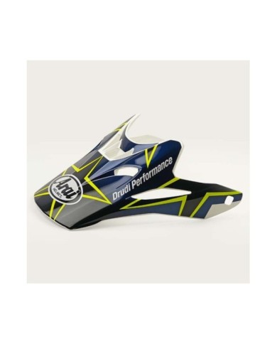 ARAI MX-V Peak - Stelle e strisce bianche