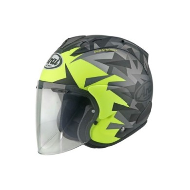 ARAI SZ-R EVO Helmet Mimesis Yellow