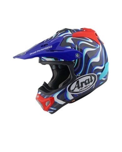 ARAI MX-V EVO Helmet Stream - Blue