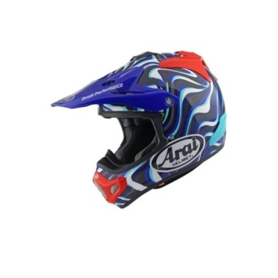 ARAI MX-V EVO Helm Stream – Blau