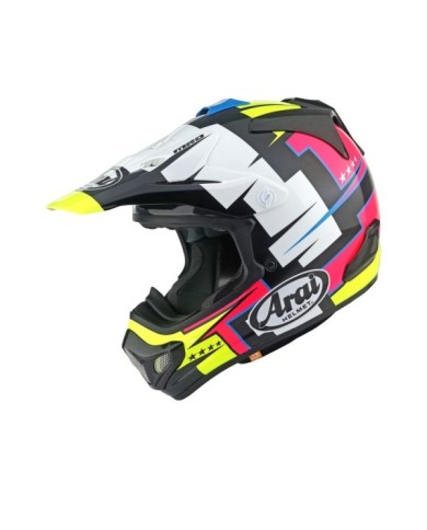 ARAI MX-V EVO Helmet Battle - Yellow