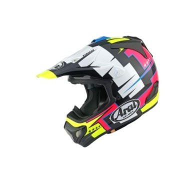 ARAI MX-V EVO Helmet Battle - Yellow