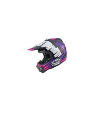 ARAI MX-V EVO Helmet Battle - Purple