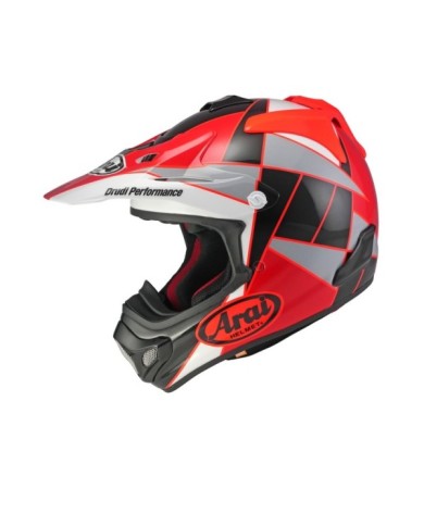 ARAI MX-V EVO Helmet Peak - Red