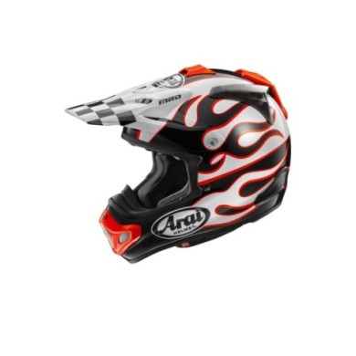 ARAI Casco MX-V EVO - Bianco fiamma