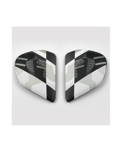 ARAI VAS-V Sidepod Patch White