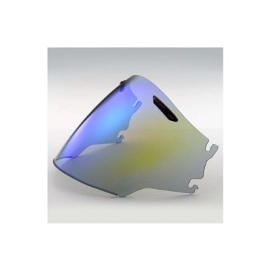 ARAI Super AdSis ZM Blue Mirrorized Visor for Jet Helmet