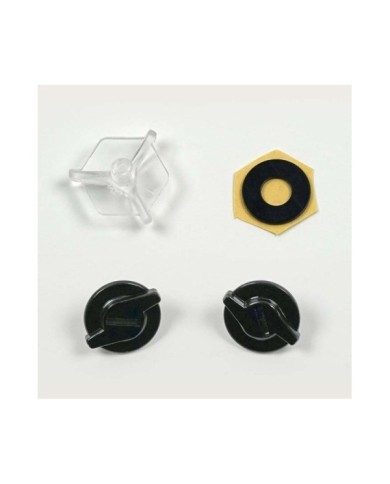 ARAI Peak Screwset Black für MX-V VX-3 Penta-Helme