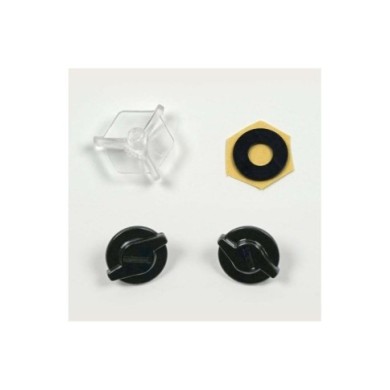 ARAI Peak Screwset Black für MX-V VX-3 Penta-Helme