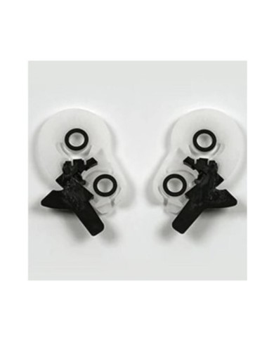 ARAI white baseplate open face LRS helmet