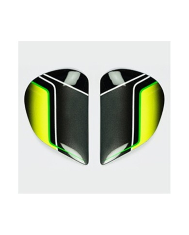 ARAI HOLDERSET  SAJ ELECTRIC GREEN FULL FACE HELMET