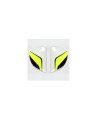 ARAI Holder Set Super AdSis J (LRS) Flow Green for Axces II Helmets
