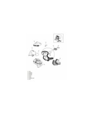 ARAI SZ-F Set di supporti per casco Blast Jet