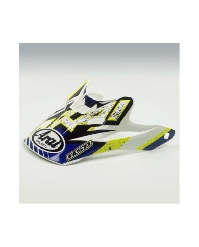 ARAI Casco da fuoristrada MX-V Slash Blue Peak