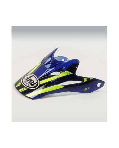 ARAI MX-V Peak Star Gelber Offroad-Helm