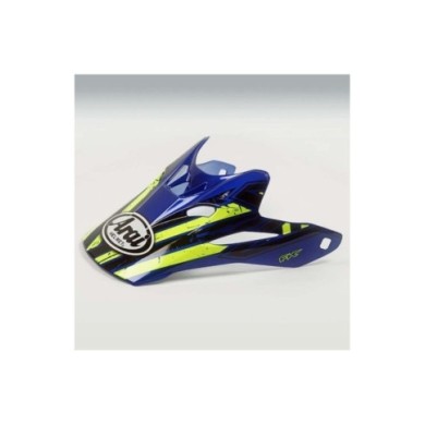 ARAI MX-V Peak Star Gelber Offroad-Helm