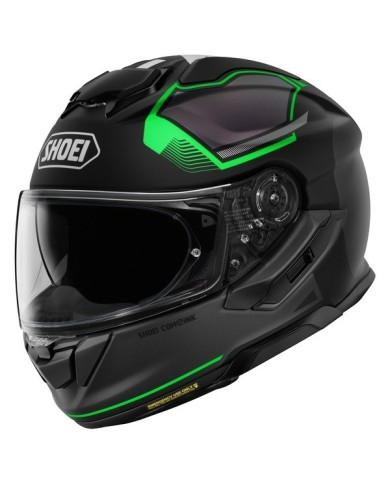 SHOEI Casco integrale GT-Air 3 Mike TC-4, nero-grigio-verde